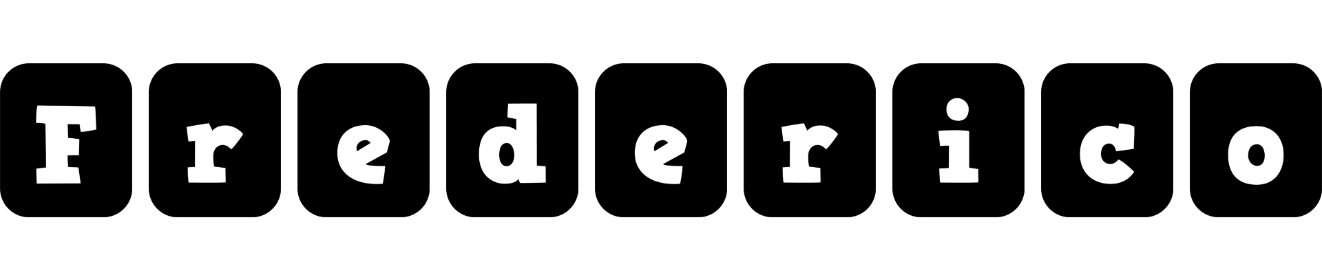 Frederico box logo
