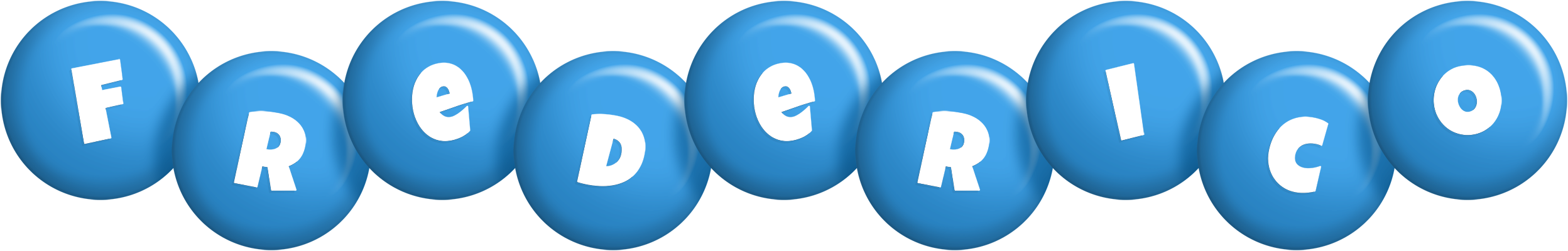 Frederico candy-blue logo