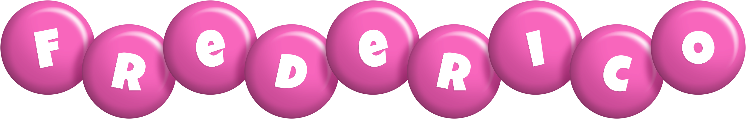 Frederico candy-pink logo