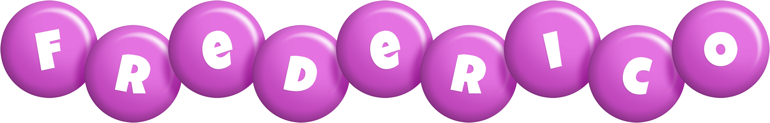 Frederico candy-purple logo
