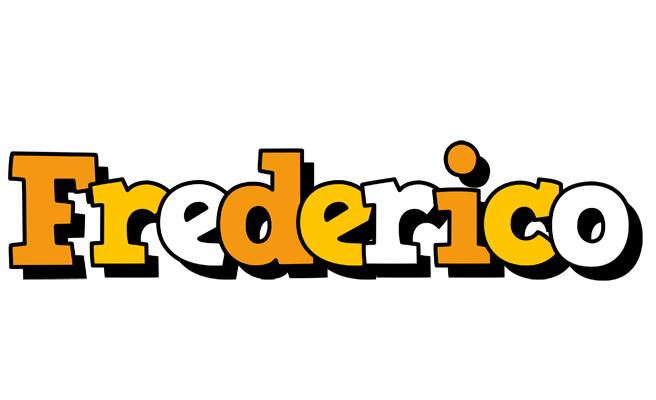 Frederico cartoon logo