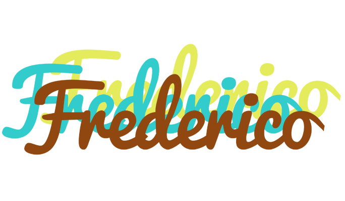 Frederico cupcake logo