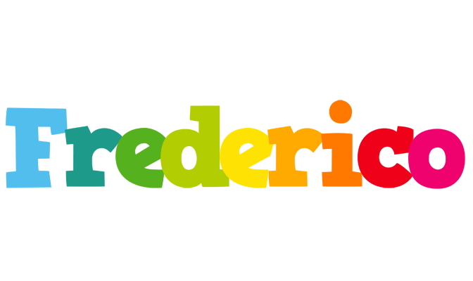 Frederico rainbows logo
