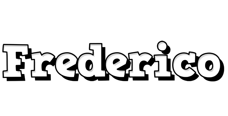 Frederico snowing logo