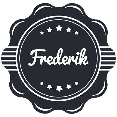 Frederik badge logo