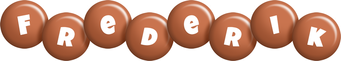 Frederik candy-brown logo