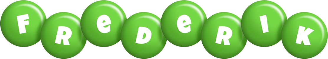 Frederik candy-green logo