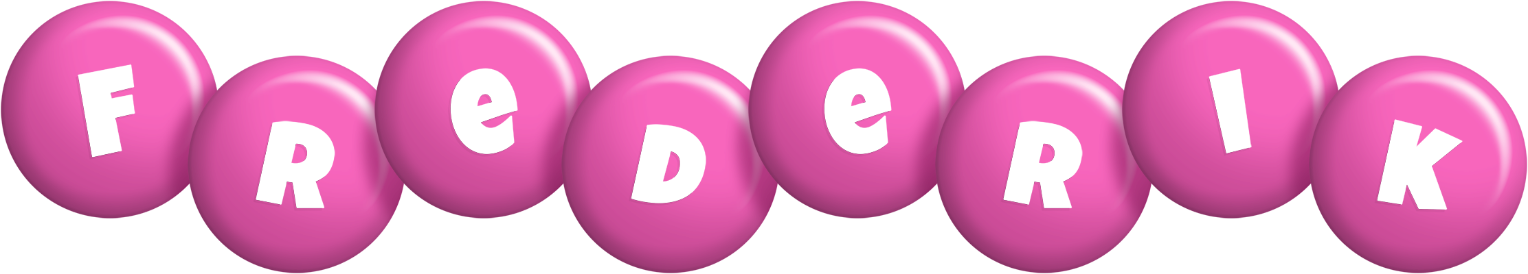 Frederik candy-pink logo