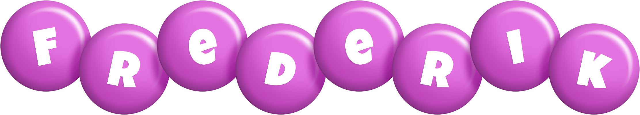 Frederik candy-purple logo