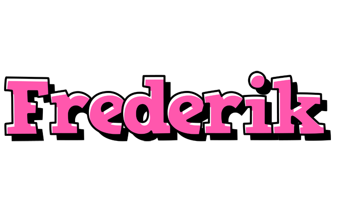 Frederik girlish logo