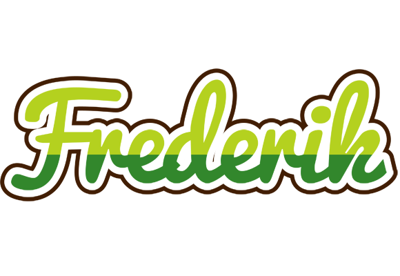 Frederik golfing logo