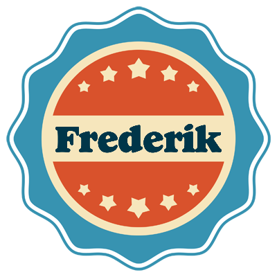 Frederik labels logo