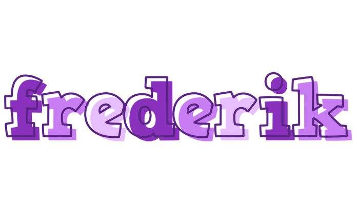 Frederik sensual logo