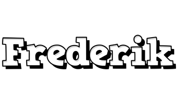 Frederik snowing logo