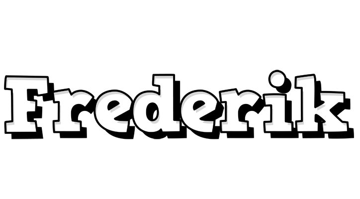 Frederik snowing logo