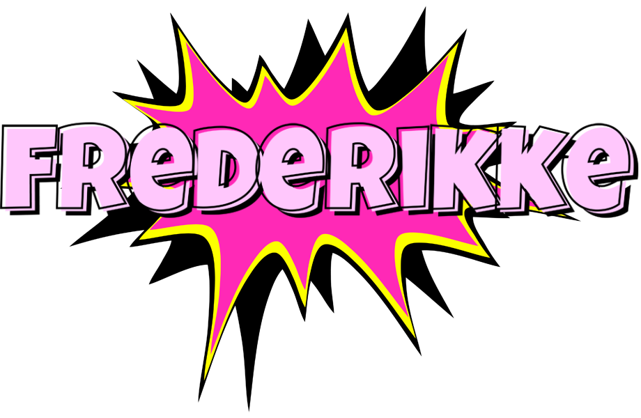 Frederikke badabing logo