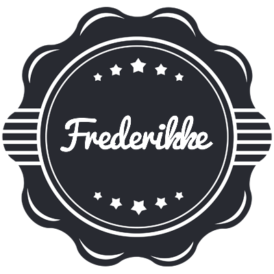 Frederikke badge logo