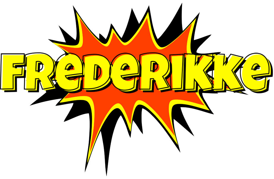 Frederikke bazinga logo