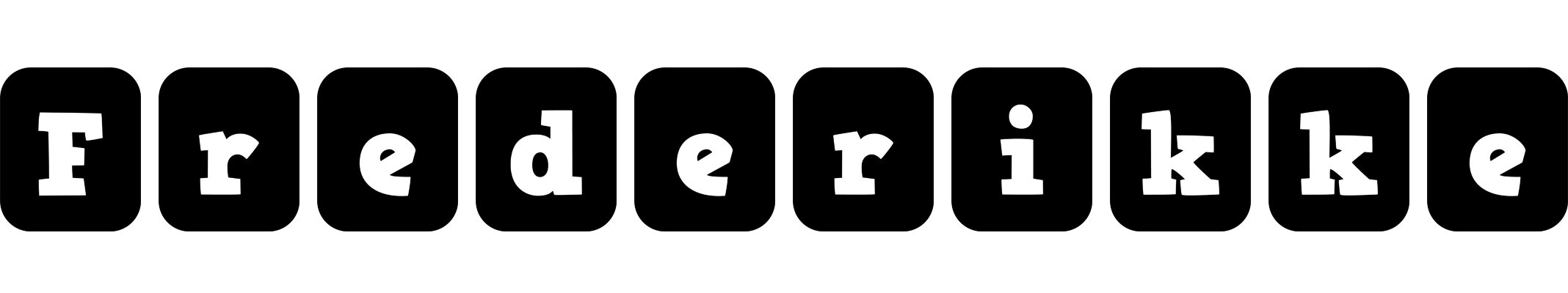 Frederikke box logo
