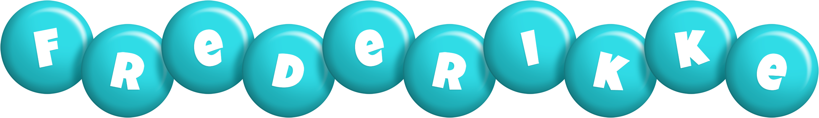 Frederikke candy-azur logo