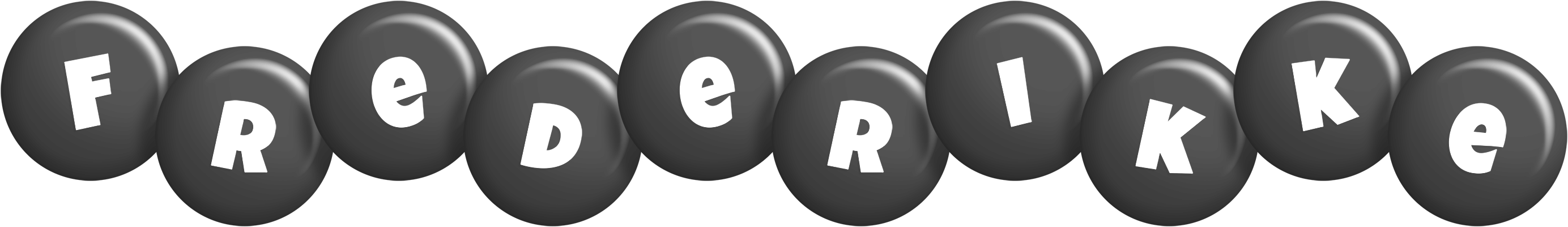 Frederikke candy-black logo