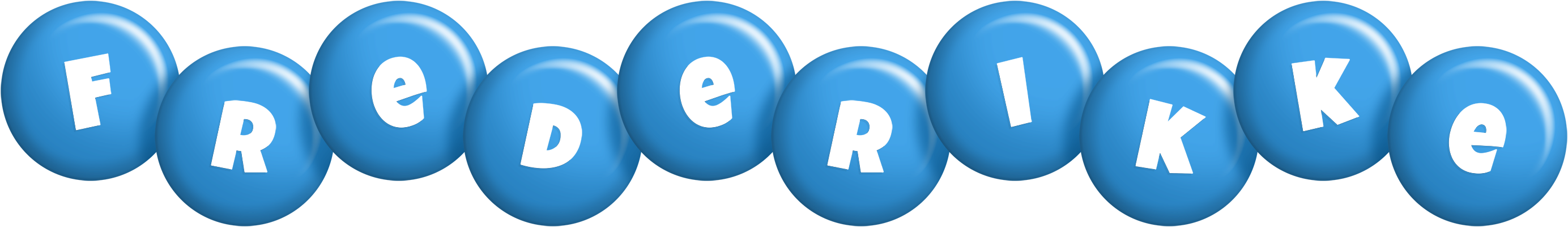 Frederikke candy-blue logo