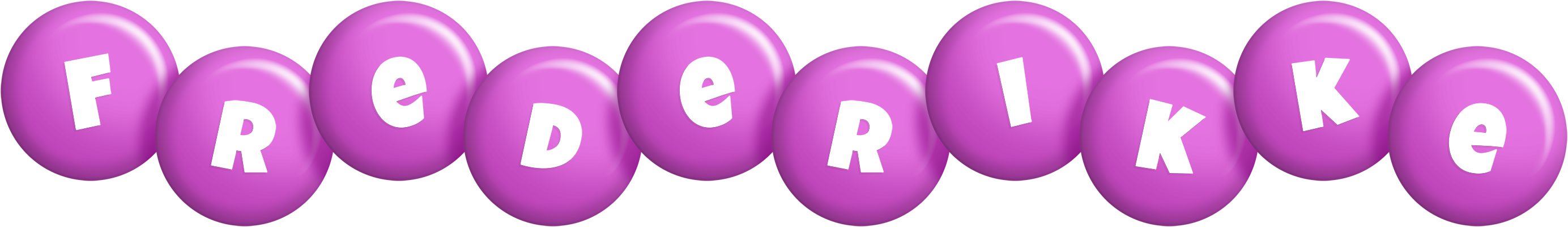 Frederikke candy-purple logo