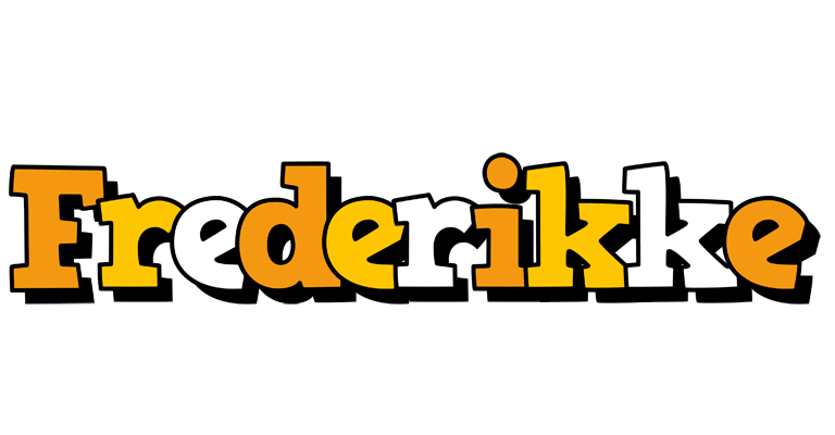 Frederikke cartoon logo