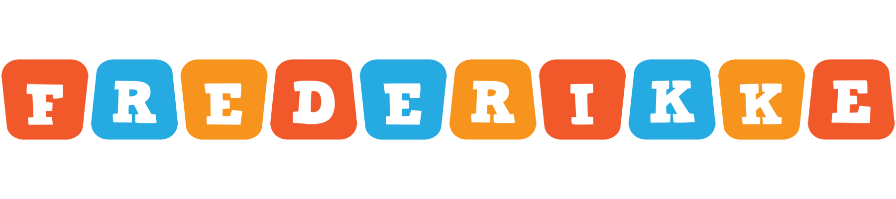 Frederikke comics logo