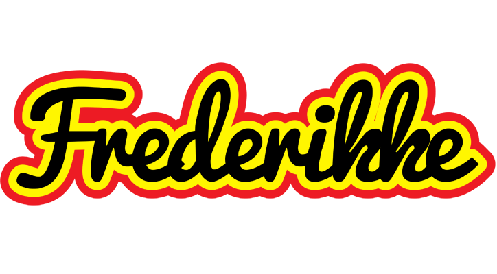 Frederikke flaming logo