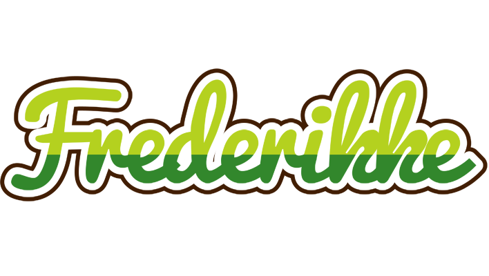 Frederikke golfing logo
