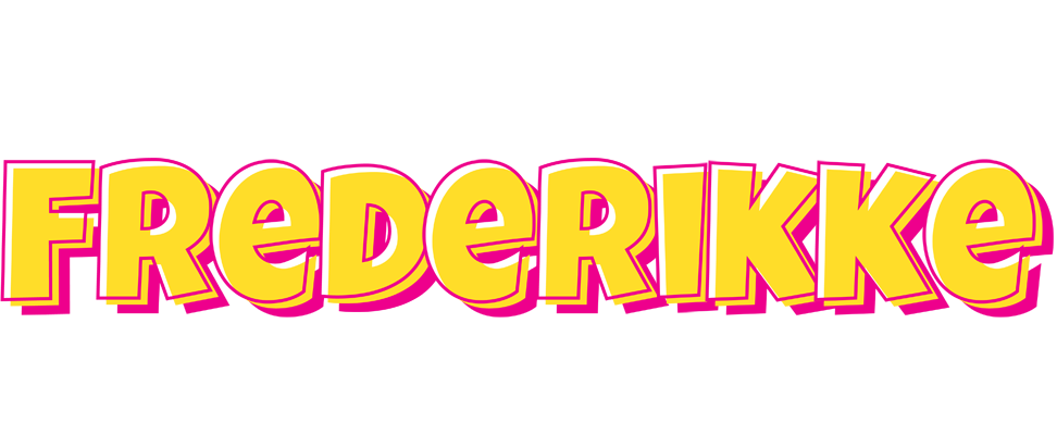 Frederikke kaboom logo