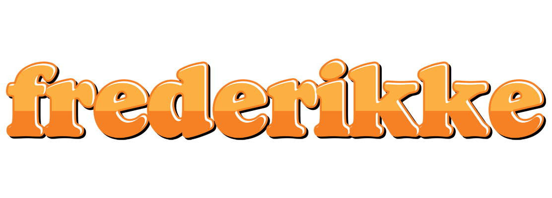 Frederikke orange logo