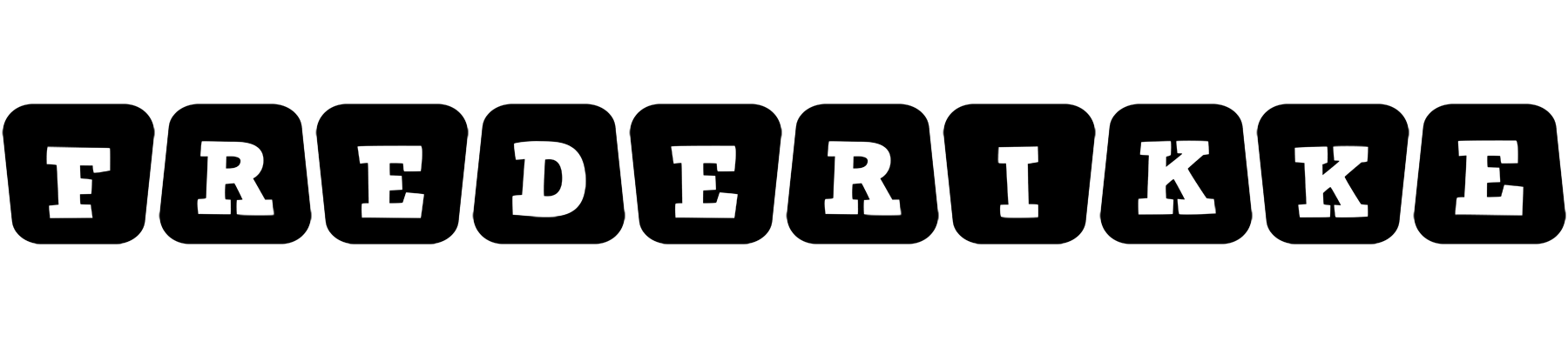 Frederikke racing logo