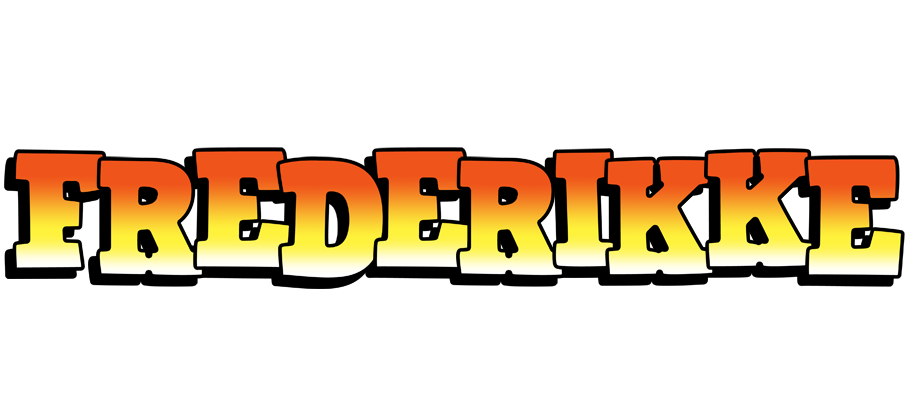 Frederikke sunset logo