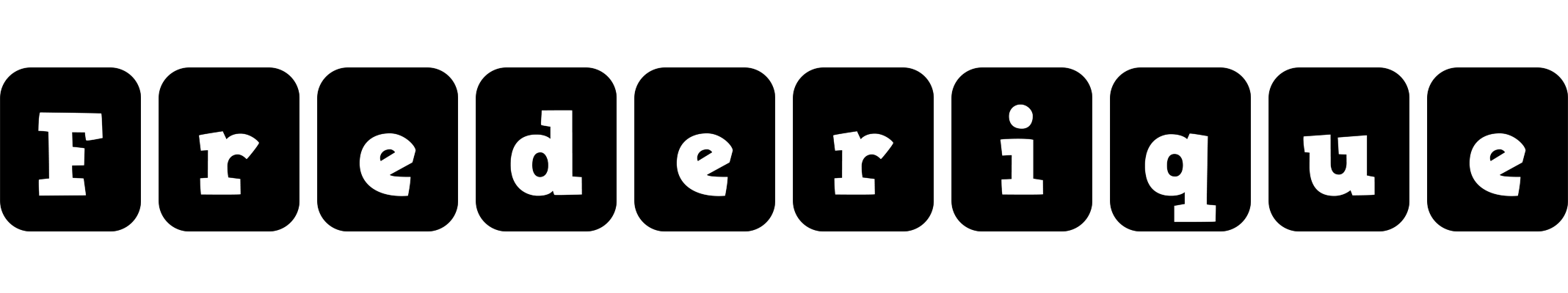 Frederique box logo