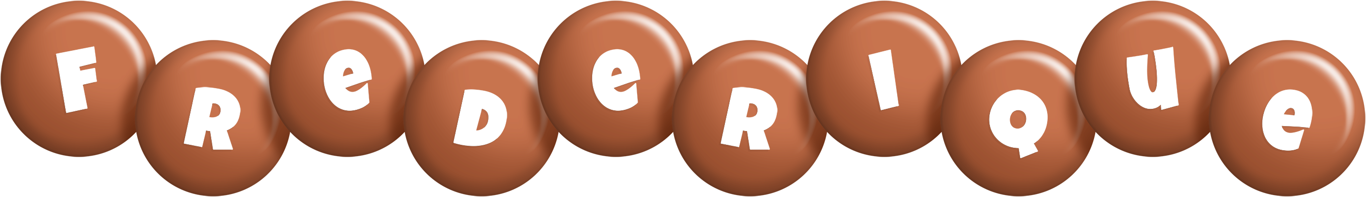 Frederique candy-brown logo