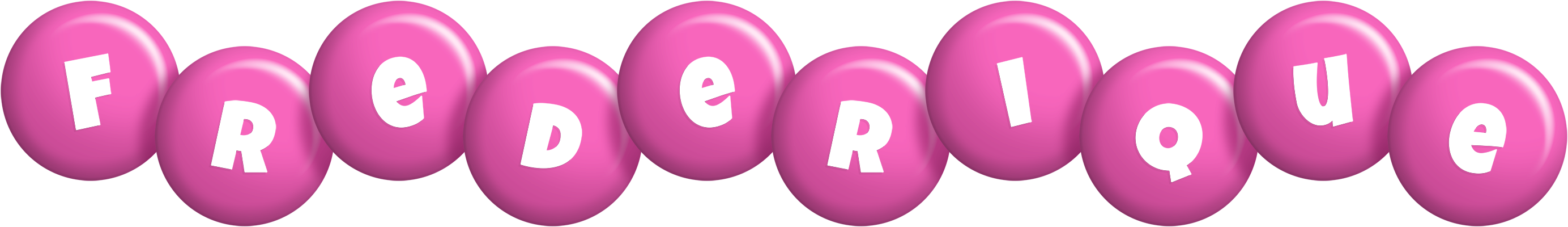 Frederique candy-pink logo
