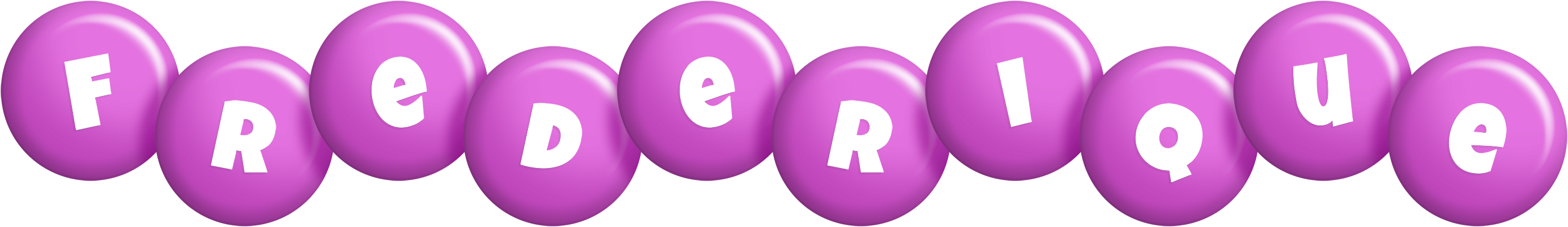 Frederique candy-purple logo