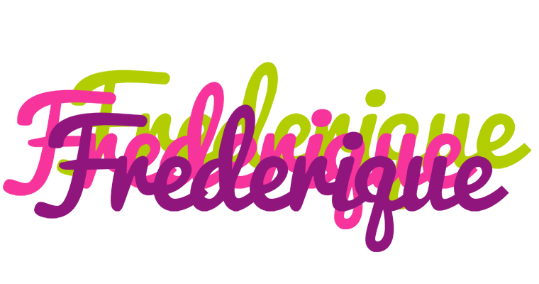 Frederique flowers logo