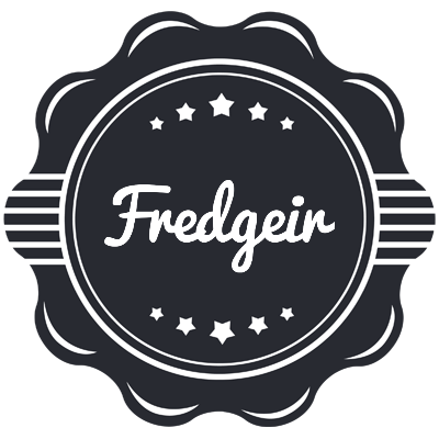 Fredgeir badge logo