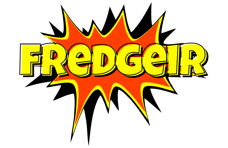 Fredgeir bazinga logo