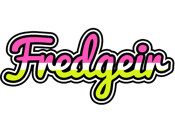 Fredgeir candies logo