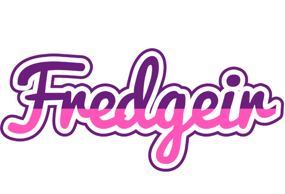 Fredgeir cheerful logo