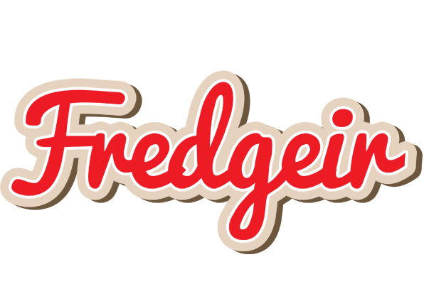 Fredgeir chocolate logo
