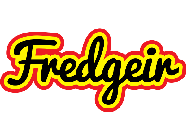 Fredgeir flaming logo