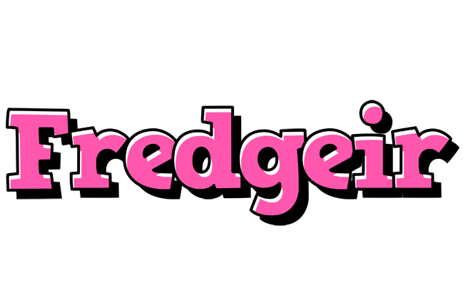 Fredgeir girlish logo