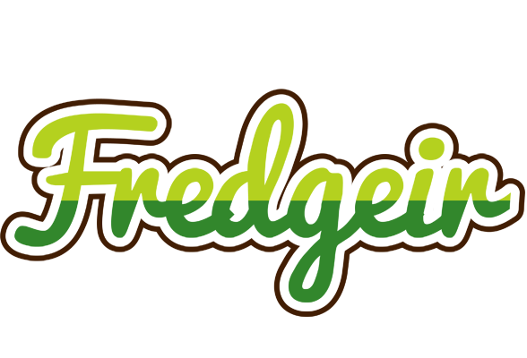 Fredgeir golfing logo
