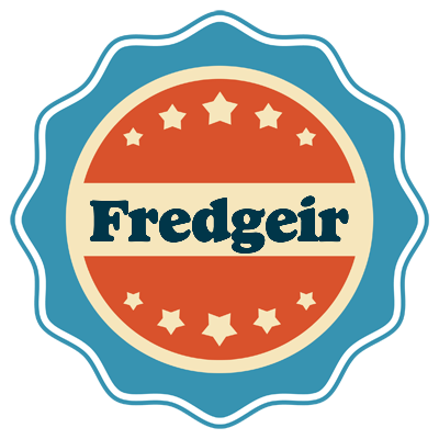 Fredgeir labels logo