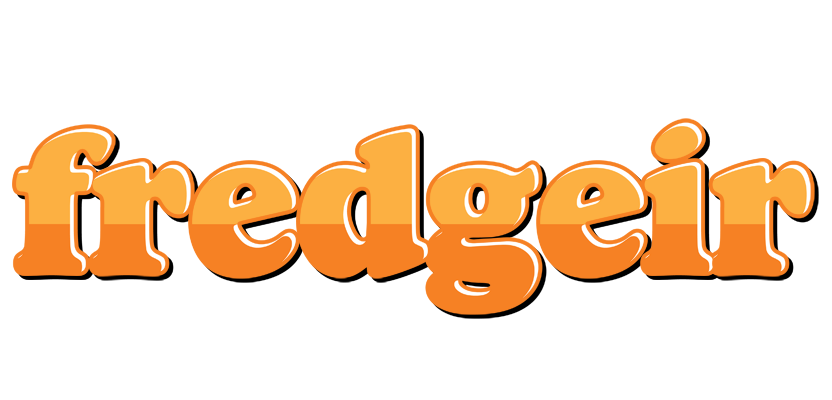 Fredgeir orange logo